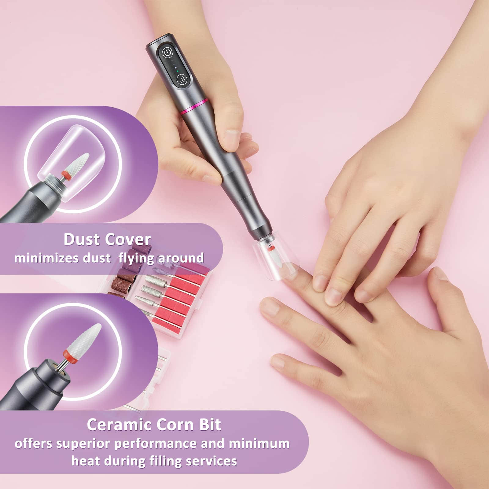 Cordless Compact Nail Drill（M109）