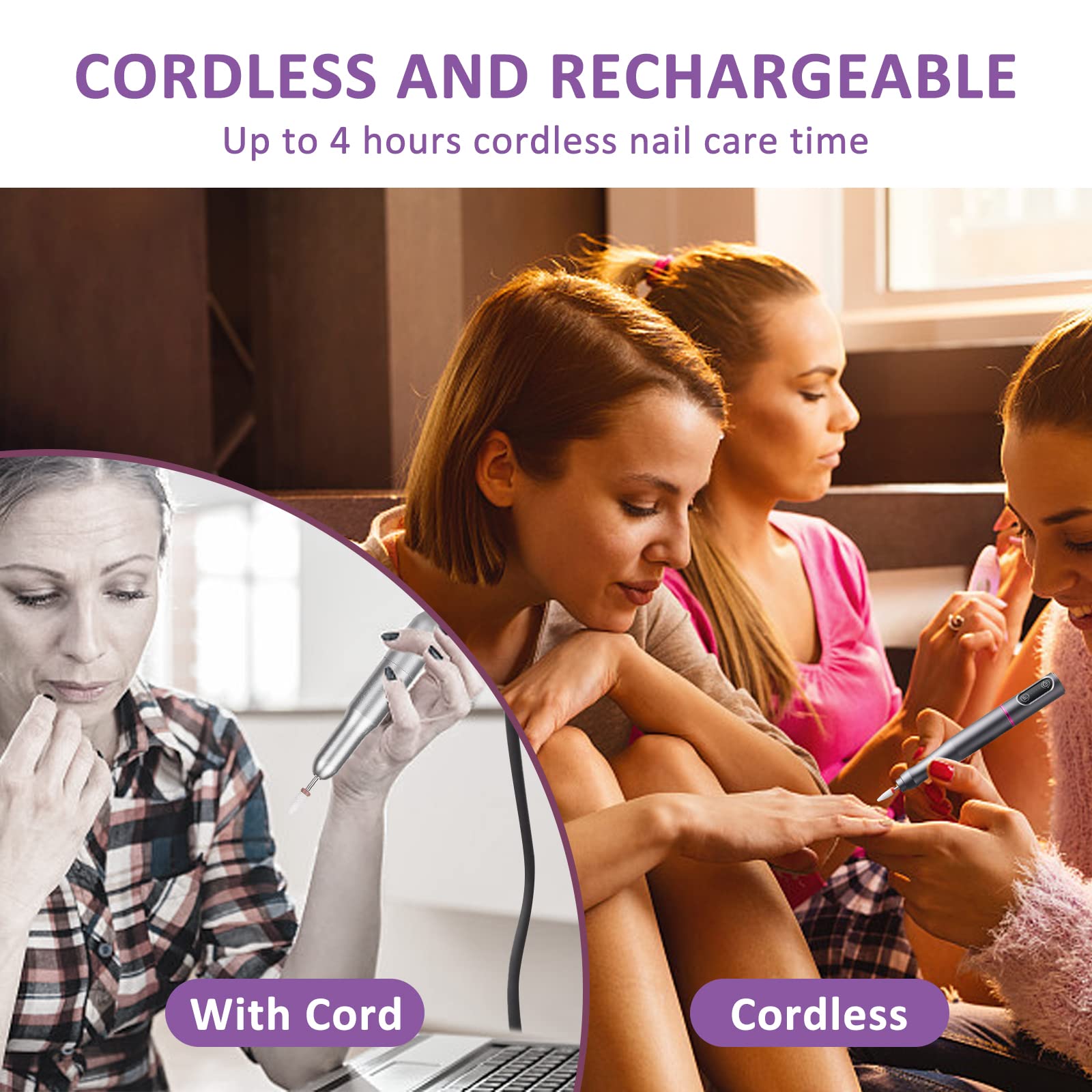 Cordless Compact Nail Drill（M109）