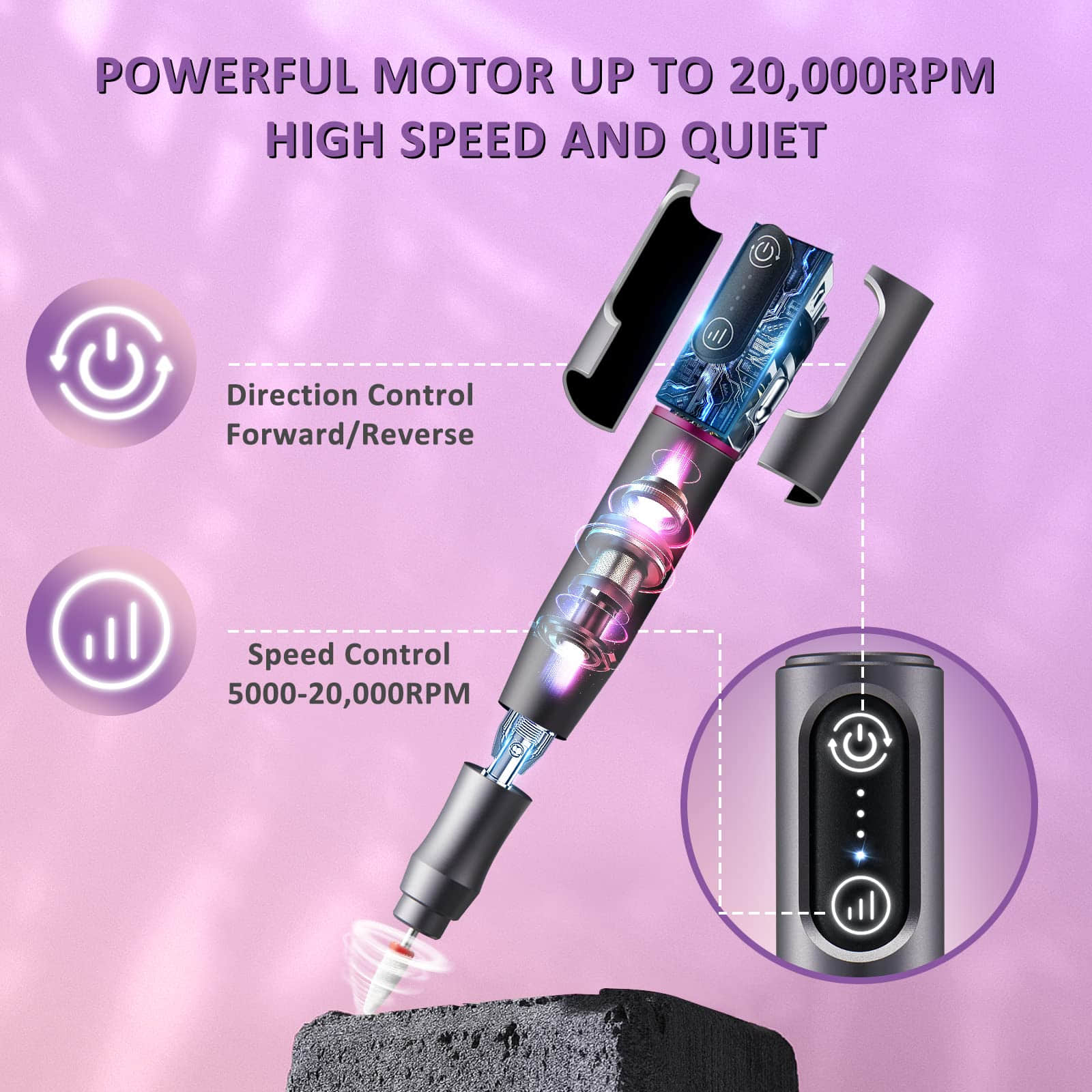 Cordless Compact Nail Drill（M109）