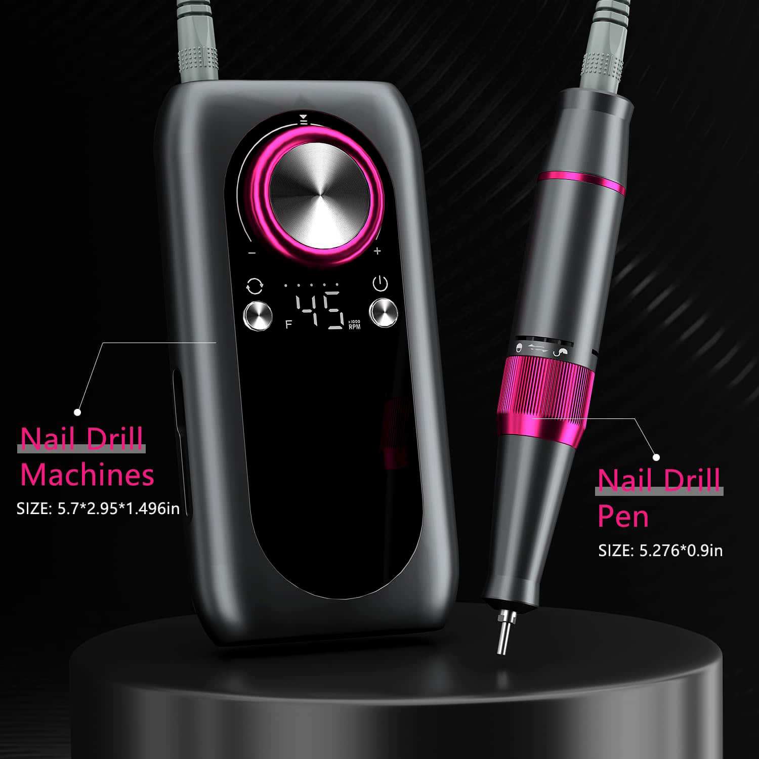 Portable Nail Drill 45000 RPM（M201）